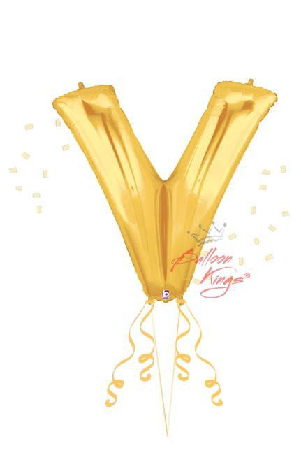 Betallic LLC Gold Letter V -HOU 