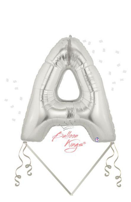 Betallic LLC Silver Letter A -HOU 
