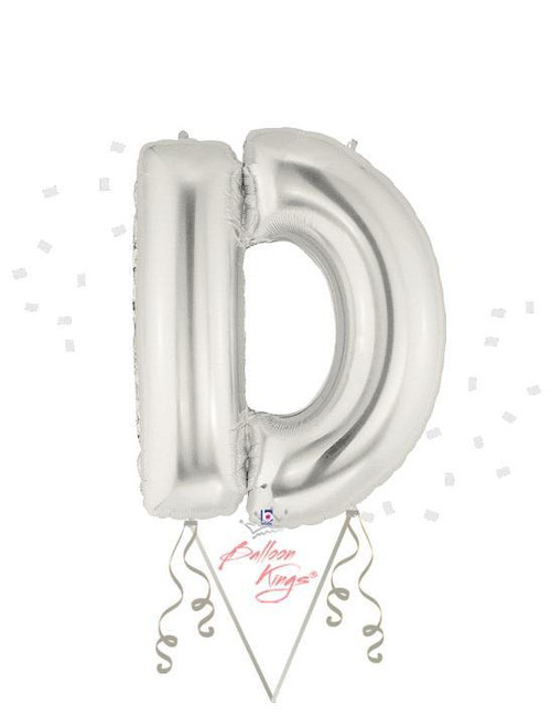 Betallic LLC Silver Letter D -HOU 
