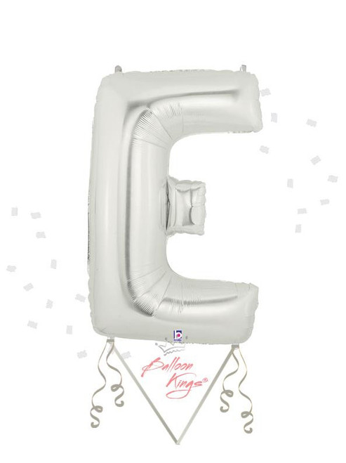 Betallic LLC Silver Letter E 