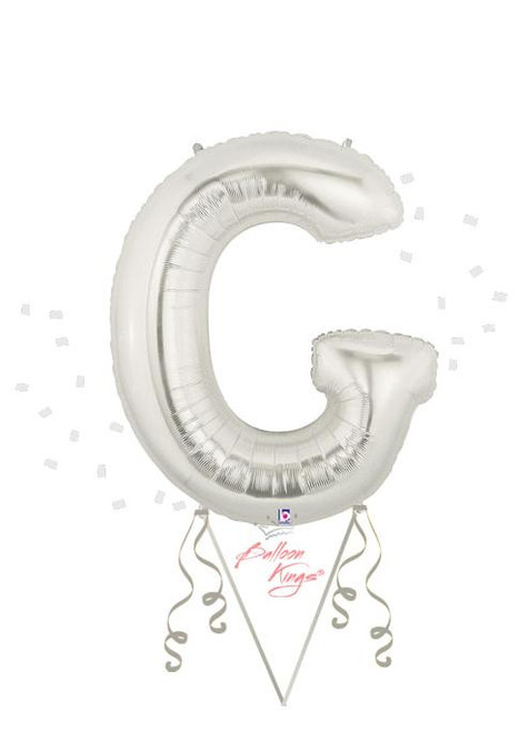 Betallic LLC Silver Letter G 