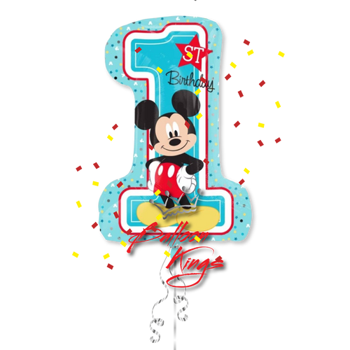 Mickey Number 1 Shape