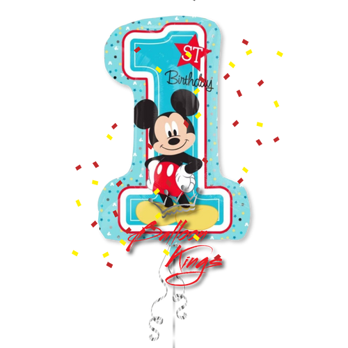 Mickey Number 1 Shape