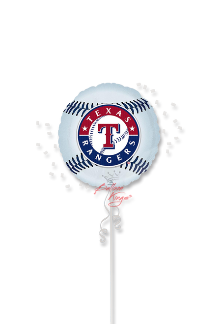 Anagram 55943 24 in. Texas Rangers Jersey Foil Balloon