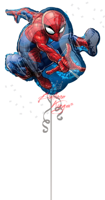 Spiderman animated 29 inch foil balloon NYC delivery