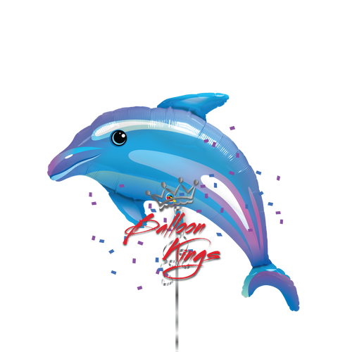 Delightful Dolphin Blue