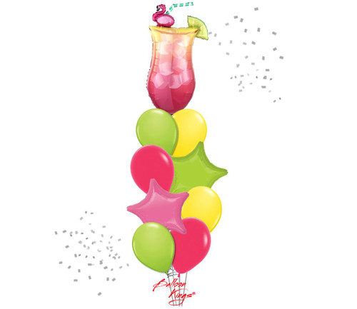 Sempertex Flamingle Tropical Large Bouquet 