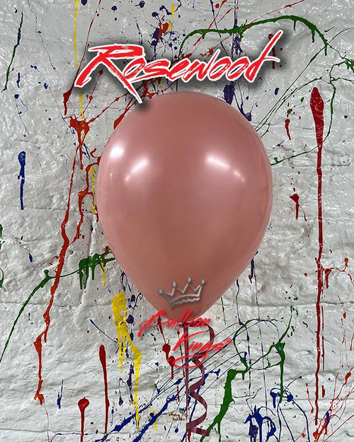 Celebrate across West Village, SoHo, Tribeca, NoMad, Park Slope, Carroll Gardens, Long Island City, and Englewood Cliffs with Balloon Kings. This 11in Standard Rosewood Balloon is helium-inflated and perfect for weddings, fall décor, and elegant, romantic celebrations.