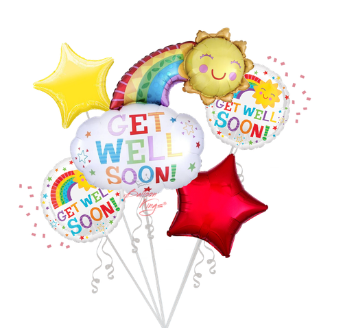 Get Well Soon Rainbow Bouquet