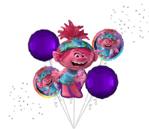 Anagram International Inc Trolls Poppy Bouquet 