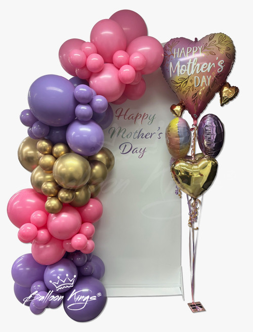 Happy Mother's Day Backdrop Bundle - Ombre