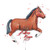 Betallic LLC Brown Horse -CD 
