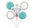 Anagram International Inc Sweet Baby Christening Blue Cross Bouquet -CD 