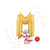 Betallic LLC 14in Gold Letter M -CD 