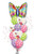 Qualatex I Love You Mom Butterflies Large Bouquet -CD 