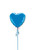 Anagram International Inc Metallic Blue Heart -CD 