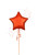Anagram International Inc Metallic Orange Star -CD 