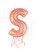 Betallic LLC Rose Gold Letter S -CD 