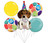 Puppy Happy Birthday balloon bouquet with colorful accents for Dallas celebrations