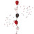 Sempertex Single Line Tree of 5 Balloons -CD 