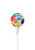 Colorful balloons confetti Happy Birthday balloon delivery DFW