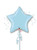 Pioneer Balloon Large Pearl Light Blue Star -NJ 