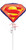 Anagram International Inc Superman Emblem -NJ 