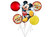 Anagram International Inc Mickey Shape Bouquet -NJ 