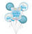 Anagram International Inc Welcome Baby Boy Onesie Bouquet -NJ 