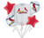 Anagram International Inc Saint Louis Cardinals Bouquet -NJ 