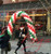 Floating balloon arch for indoor event