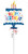 Anagram International Inc HB Large Tiered Cake -NJ 