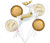 Anagram International Inc Glistening Happy Holidays Bouquet 