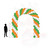 St Patrick’s Day balloon arch Dallas