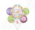 Betallic LLC Ruffled Floral Easter Egg Bouquet -NJ 