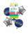 Anagram International Inc Hb Modern Cake Bouquet -NJ 
