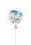 Anagram International Inc Hb Colorful Mermaid Ocean Fun -NJ 