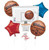 NBA Backboard Baskeball Themed balloon Bouquet Dallas Delivery