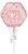 Anagram International Inc Large HB Blush -HOU 