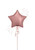 Anagram International Inc Copy of Rose Gold Star -HOU 
