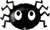 Anagram International Inc Happy Halloween Spider -HOU 