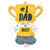 Anagram International Inc Airloonz #1 Best Dad Trophy -HOU 
