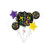 Anagram International Inc Mardi Gras Glittering Beads Bouquet -HOU 