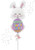 Betallic LLC Happy Easter Egg Bunny -HOU 