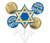 Anagram International Inc Hanukkah Star of David Bouquet -HOU 