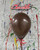Sempertex Copy of 11in Standard Chocolate Balloon -HOU 