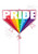 Anagram International Inc Burst Of Pride Shape -HOU 
