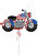 CTI Industries Corporation Patriotic Motorcycle -CD 