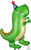 Anagram International Inc Lrg Shp Dinomite Party Hat T-Rex-HOU 