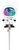 Anagram International Inc Iridescent Astronaut -HOU 